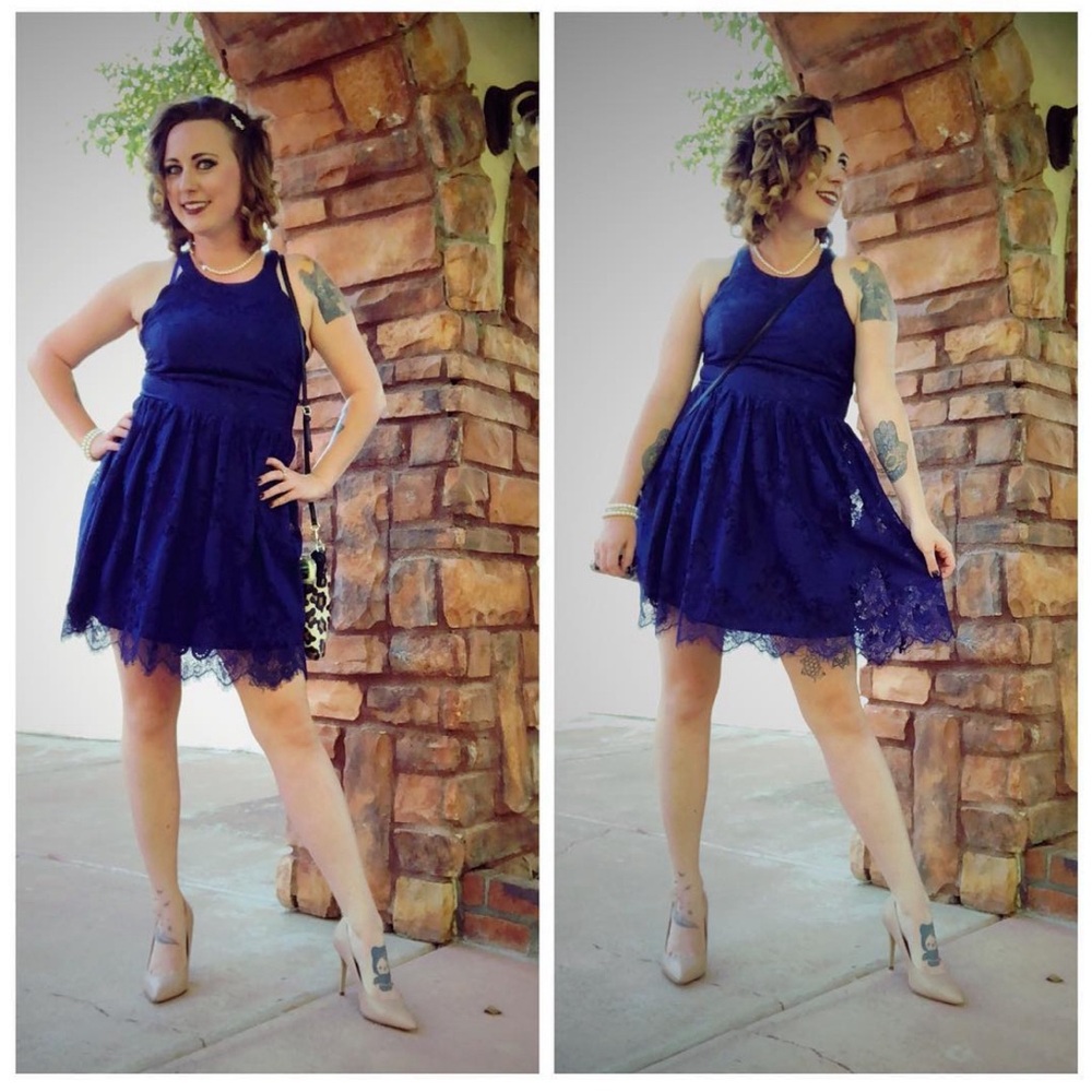 Lace Cocktail Dress